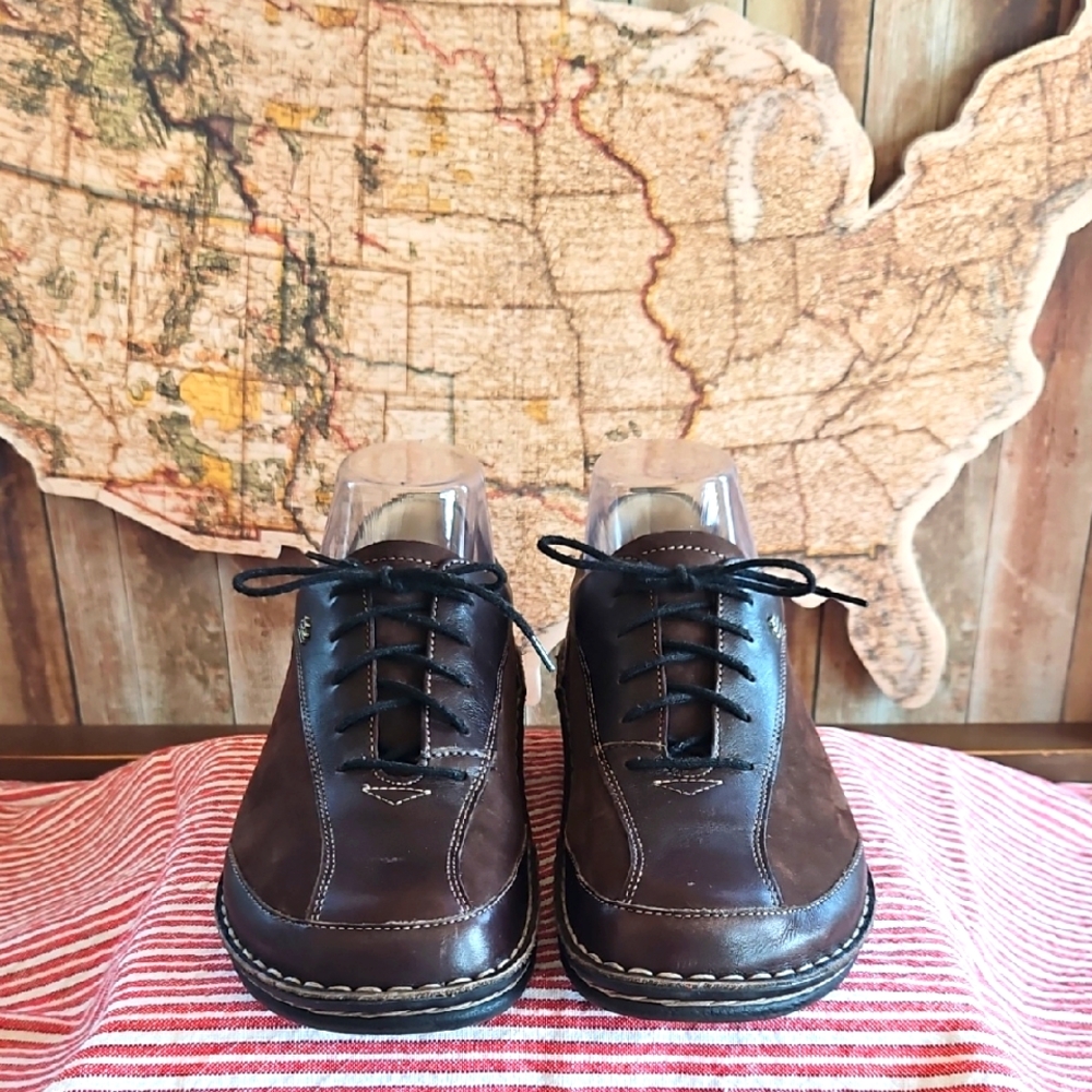 Finn Comfort Leather Sneakers